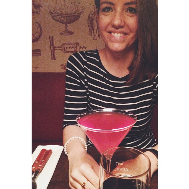 Sometimes a girl just gotta celebrate with a big, pink drink! #cheers #drinks #instadrinks #celebration #girlydrinks