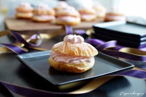 Quick and easy homemade fastelavnsboller with raspberry cream